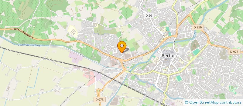 localisation de l'entreprise JEUNES D'AILLEURS D'ICI ET DU MONDE  PERTUIS