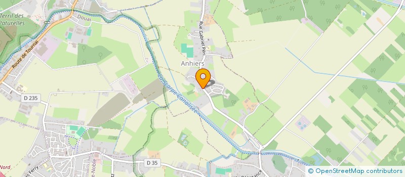 localisation de l'entreprise JEUNES D'ANHIERS MOTIVES ET SOLIDAIRES  ANHIERS