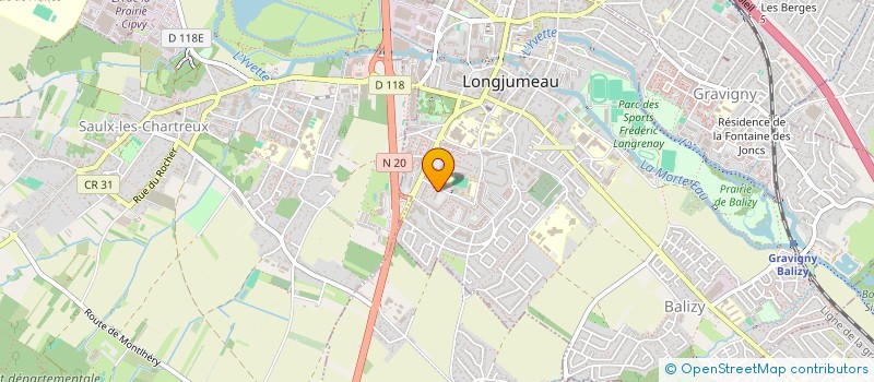 localisation de l'entreprise JEUNES D'IMPACT EVENEMENTIEL à LONGJUMEAU