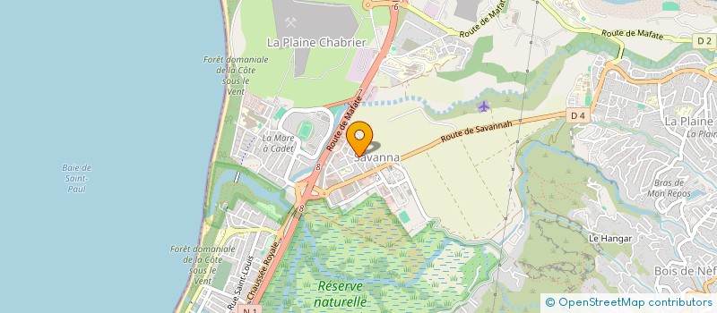 localisation de l'entreprise JEUNES DU QUARTIER SAVANNAH à SAINT-PAUL