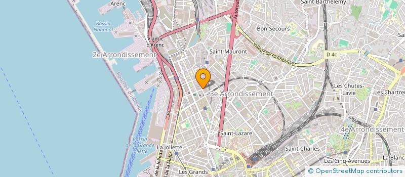 localisation de l'entreprise JEUNES ENFANTS DU MONDE à MARSEILLE