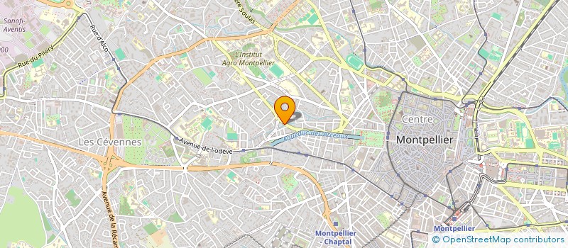 localisation de l'entreprise JEUNES FRANCOPHONES ET LA SCIENCE à MONTPELLIER