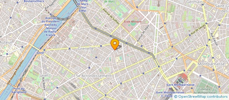 localisation de l'entreprise JEUNES GARENNES  PARIS