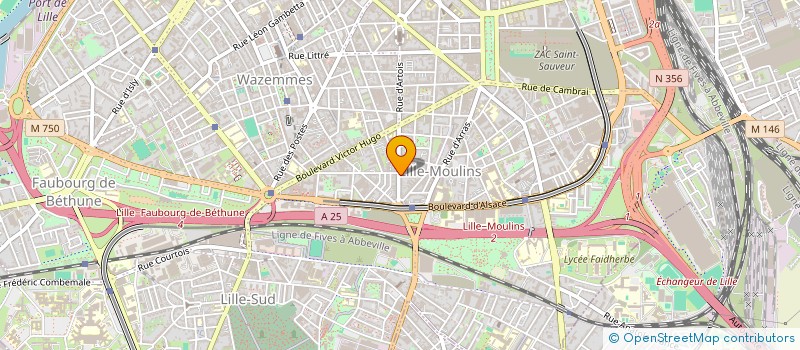 localisation de l'entreprise JEUNES GUINEENS ENTRAIDE SOLIDARITE à LILLE
