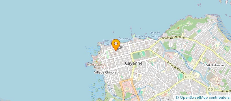 localisation de l'entreprise JEUNES GUYANAIS POUR LE 3EME MILLENAIRE  CAYENNE