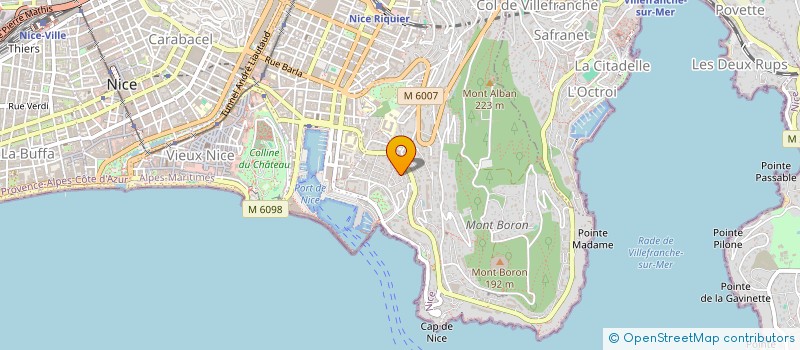 localisation de l'entreprise JEUNES JARDINS à NICE
