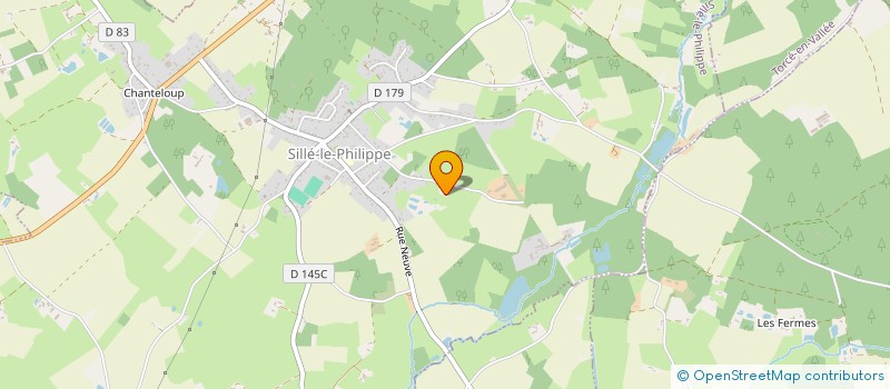 localisation de l'entreprise JEUNES LAITIERS SARTHOIS  SILLE-LE-PHILIPPE