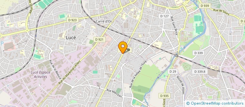 localisation de l'entreprise JEUNES MEDECINS DU 28 à LUISANT