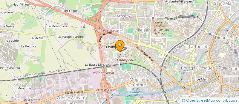 localisation de l'entreprise JEUNES POUSS  RENNES