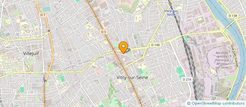 localisation de l'entreprise JEUNES POUSSES à VITRY-SUR-SEINE