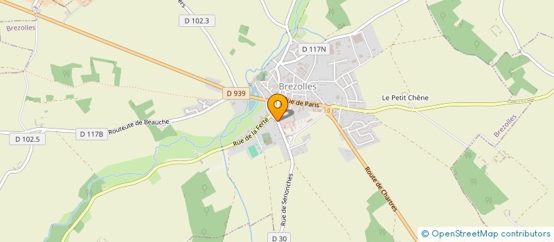 localisation de l'entreprise JEUNES SAPEUR-POMPIERS DE BREZOLLES à BREZOLLES