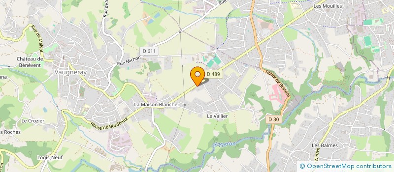 localisation de l'entreprise JEUNES SAPEURS POMPIERS DE BRINDAS ET VAUGNERAY à VAUGNERAY