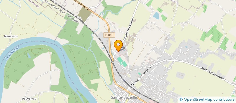 localisation de l'entreprise JEUNES SAPEURS POMPIERS DU BAZEILLAIS  SAINTE-BAZEILLE