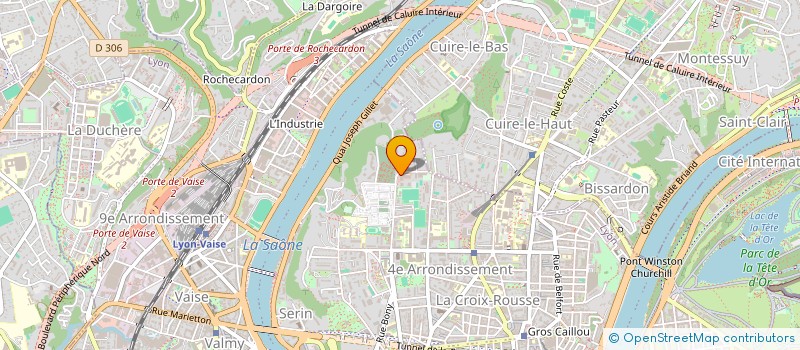 localisation de l'entreprise JEUNES SAPEURS-POMPIERS LYON CROIX ROUSSE à LYON