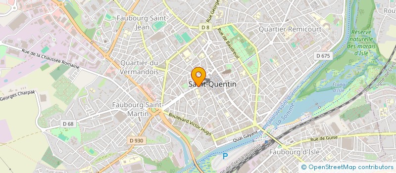localisation de l'entreprise JEUNES SARL à SAINT-QUENTIN