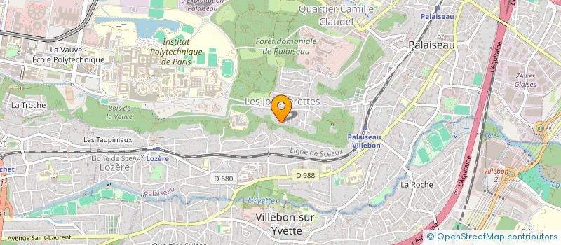 localisation de l'entreprise JEUNES SET ET MATCH JSM à PALAISEAU