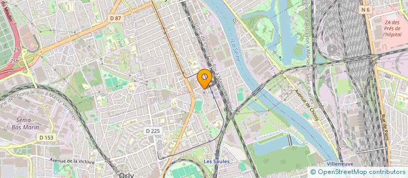 localisation de l'entreprise JEUNES SOLIDAIRE à CHOISY-LE-ROI