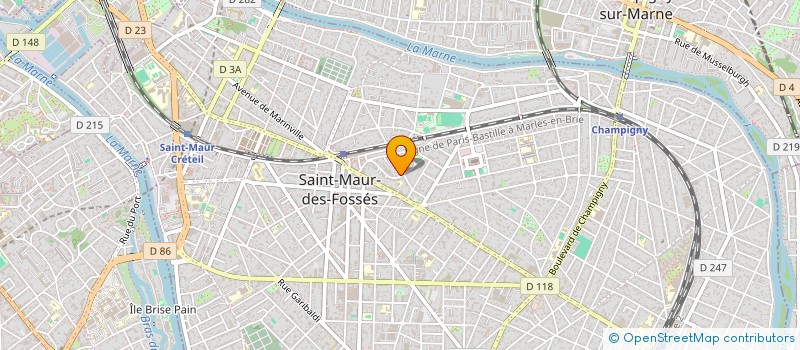 localisation de l'entreprise JEUNES SOLISTES/GRANDS INTERPRETES à SAINT-MAUR-DES-FOSSES