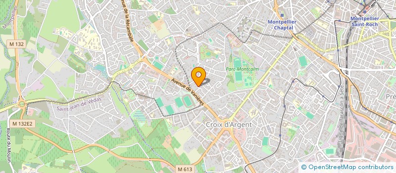 localisation de l'entreprise JEUNES UROLOGUES DU LANGUEDOC ET DE SEPTIMANIE à MONTPELLIER
