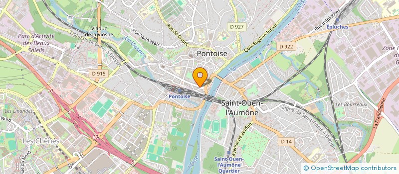 localisation de l'entreprise JEUNES VEHICULES D OCCASION à PONTOISE