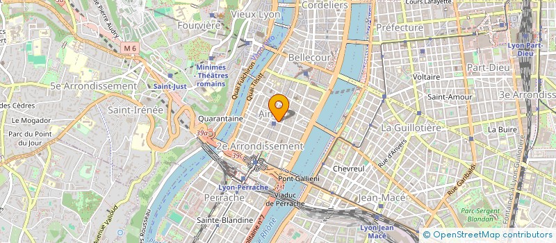 localisation de l'entreprise JEUNESIS à LYON