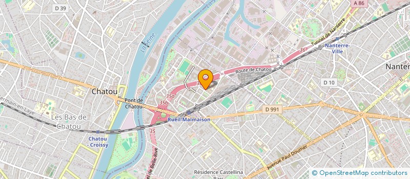localisation de l'entreprise JEUNESSE ACTIVE POUR LE DEVELOPPEMENT ARTISTIQUE ET HUMANITAIRE à RUEIL-MALMAISON