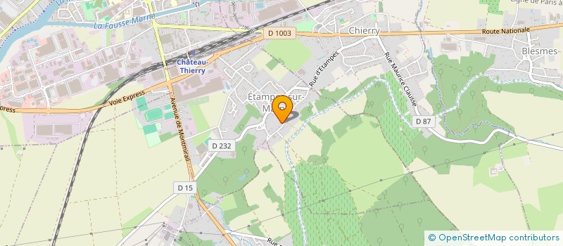 localisation de l'entreprise JEUNESSE ADVENTISTE DU NORD NORD-OUEST (JANNO)  ETAMPES-SUR-MARNE