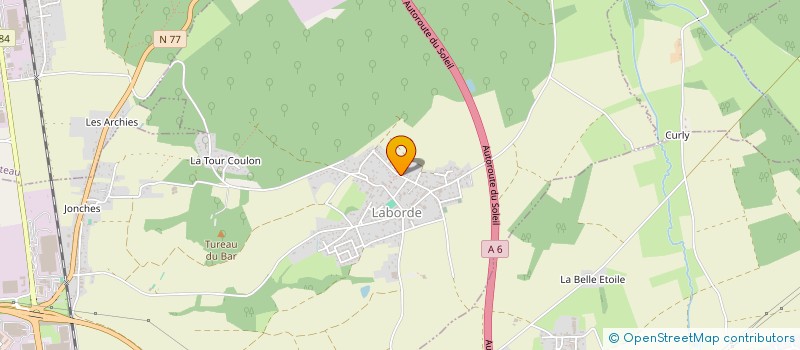 localisation de l'entreprise JEUNESSE ANIMATION ET LOISIRS à AUXERRE