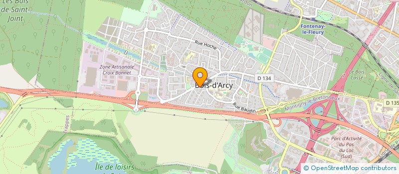 localisation de l'entreprise JEUNESSE ARCISIENNE à BOIS-D'ARCY