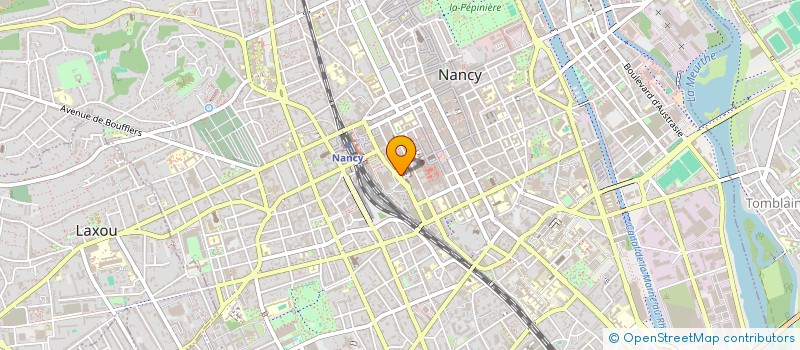 localisation de l'entreprise JEUNESSE ARTISTIQUE FRANCAISE  NANCY