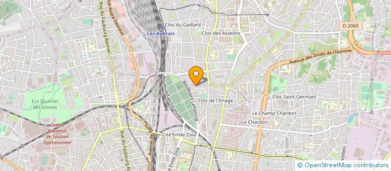 localisation de l'entreprise JEUNESSE ARTS MARTIAUX  FLEURY-LES-AUBRAIS