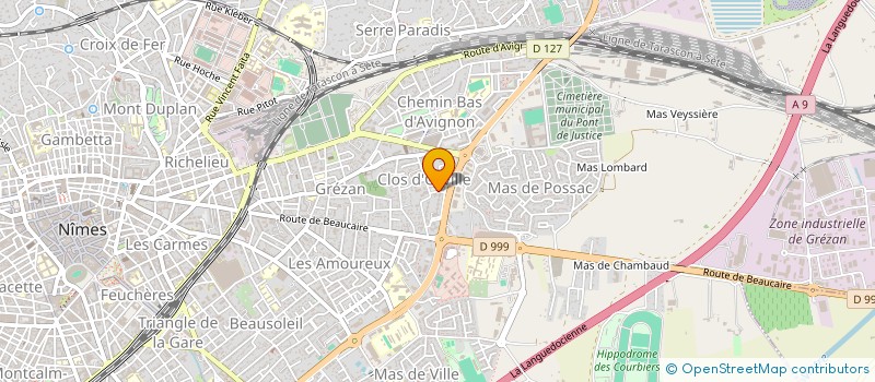 localisation de l'entreprise JEUNESSE AU PLEIN AIR  NIMES