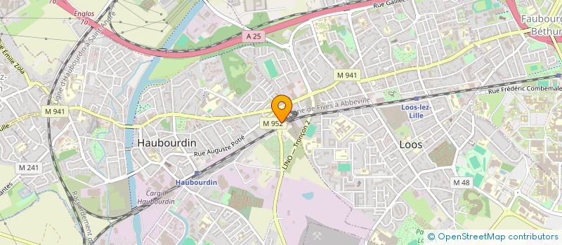 localisation de l'entreprise JEUNESSE AUTOUR DE LA MUSIQUE  LOOS