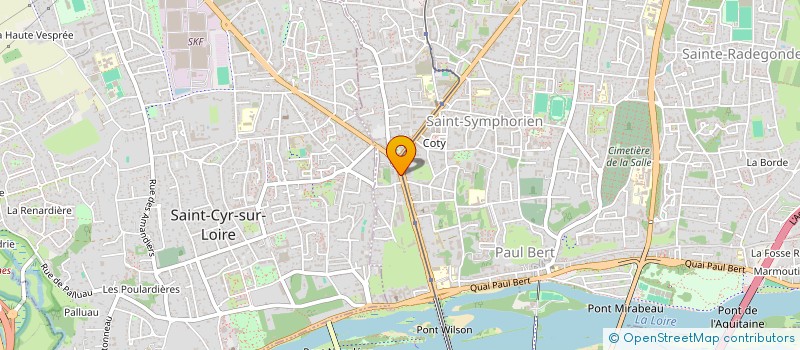 localisation de l'entreprise JEUNESSE AUX DEFIS (JAD)  TOURS