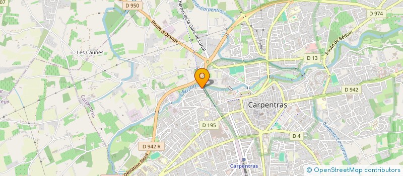 localisation de l'entreprise JEUNESSE BOULISTE AVENIR DE LA GRIOTTE à CARPENTRAS