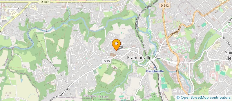 localisation de l'entreprise JEUNESSE CONGOLAISE ACTIVE à FRANCHEVILLE