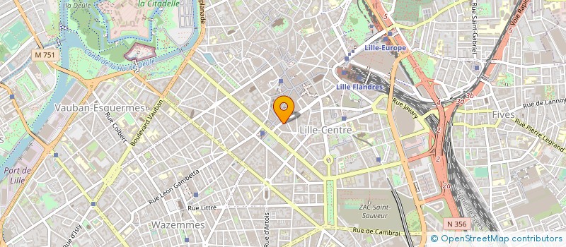 localisation de l'entreprise JEUNESSE COUPLE FAMILLE  LILLE
