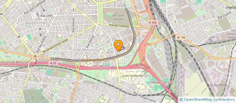 localisation de l'entreprise JEUNESSE D'EXCELLENCE à LILLE