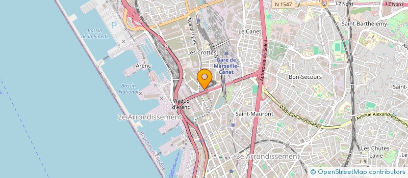 localisation de l'entreprise JEUNESSE DE SIDJOU TSASSI à MARSEILLE