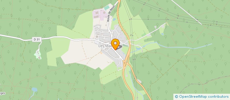 localisation de l'entreprise JEUNESSE DES MAZ'S  LES MAZURES