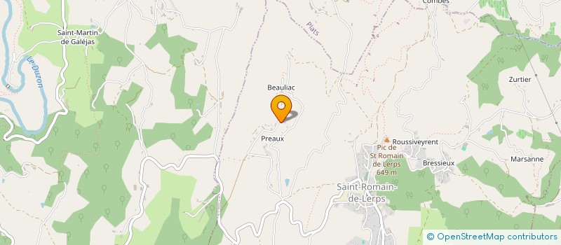 localisation de l'entreprise JEUNESSE EDUCSPORTS (JES)  VALENCE