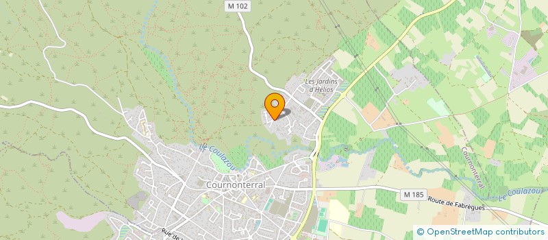 localisation de l'entreprise JEUNESSE EN ACTION à COURNONTERRAL