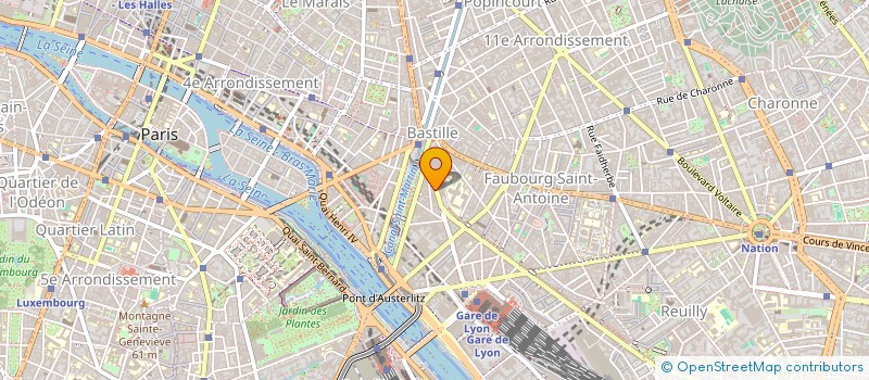 localisation de l'entreprise JEUNESSE EN MOUVEMENT à PARIS