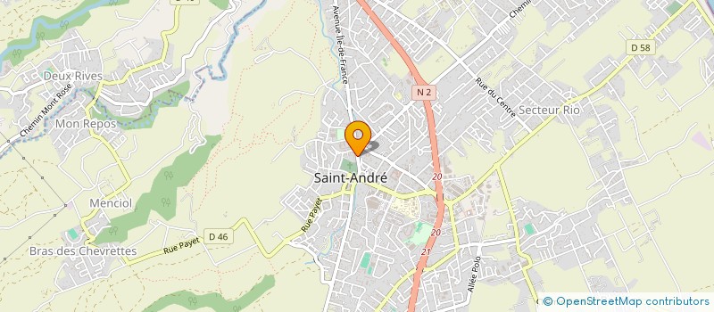 localisation de l'entreprise JEUNESSE EN MOUVEMENT POUR LA SOLIDARITE A SAINT-ANDRE à SAINT-ANDRE