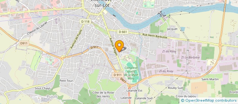 localisation de l'entreprise JEUNESSE EN VADROUILLE à VILLENEUVE-SUR-LOT