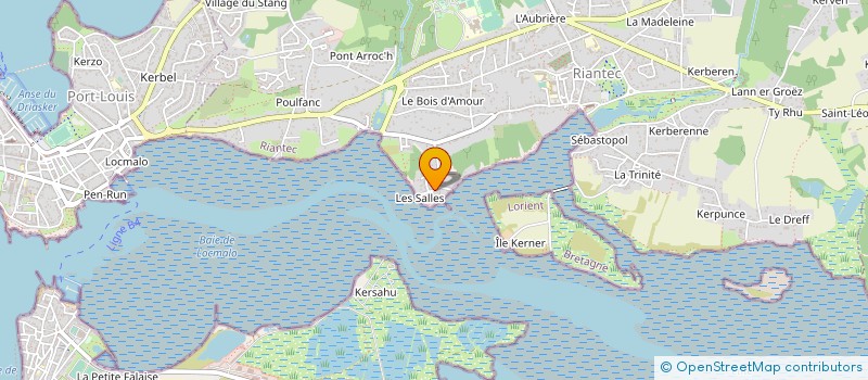 localisation de l'entreprise JEUNESSE ET MONTAGNE à RIANTEC