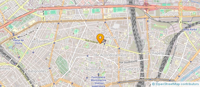 localisation de l'entreprise JEUNESSE EUROPENNE ET CULTURE INTERNATIONALE  PARIS