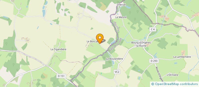 localisation de l'entreprise JEUNESSE FERTOISE BAGNOLES TESSE à LA FERTE MACE