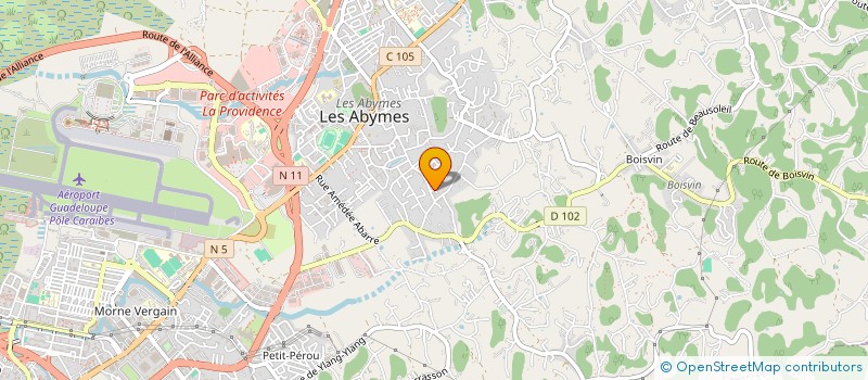 localisation de l'entreprise JEUNESSE GRAND CAMP ACTION à LES ABYMES