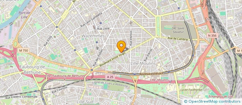 localisation de l'entreprise JEUNESSE LOISIR FAMILLE DEPT DU NORD à LILLE